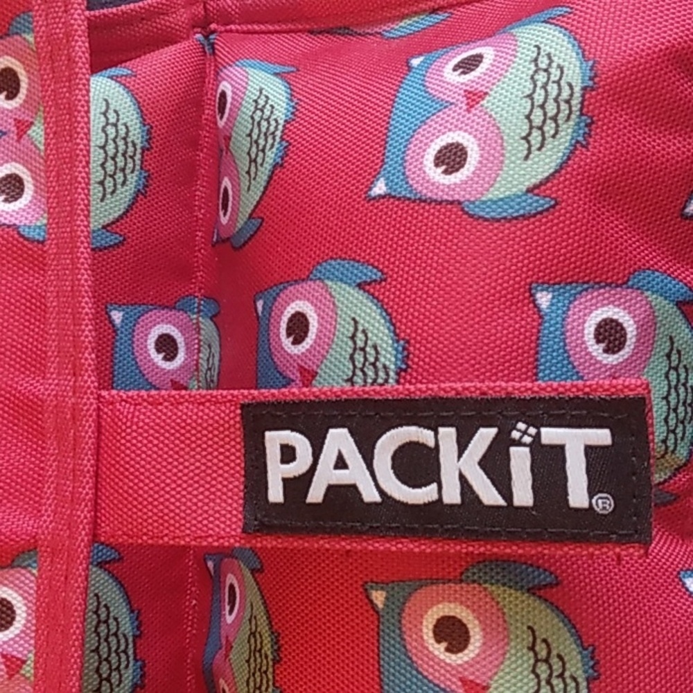 💜 Pack It Freeze & Go - Owl Print Cooler Bag